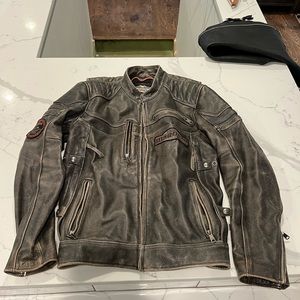 Mens motorcycle jacket